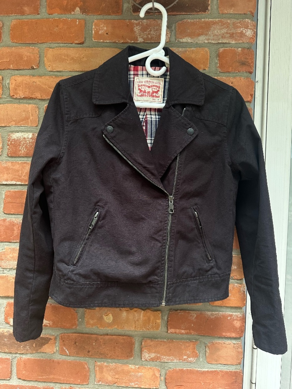 LEVI'S STRAUSS & CO Moto Jean Jacket Women ~ Small